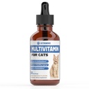 Cat Multivitamiini - Tukee Immuuni terveys, iho, turkki, Heart Health & More - Kissan vitamiinit - Kissan lisäravinteet ja vitamiinit - Kissan vitamiineja sisäkissat - Kissan vitamiinit - Kissan immuuni tuki - (1)