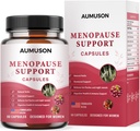 Vitamiinit menopause tuki kapselit naisille - Herbal 12-in-1- Hormoni tasapaino musta Cohosh,Ashwagandha, DIM, magnesium, Chasteberry, B6, B12- ja More uudessa Formula