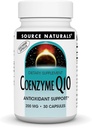 Source Naturals Coenzyme Q10, Antioksidanttien tuki* energiantuotantoon, sydämen toiminnan tuki, antioksidanttien suojelu ja terveet Gums, 200 mg - 30 kasvissyöjän kapselit