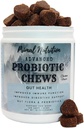 Primal Nutrition Probiootit koirille - Ruoansulatuskanavan Entsyymit Gut Flora, Ripuli ja Bowel Support - Dog Supplement Soft Chew Pet Immune System - Kana