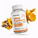 Turmeeric Curcumin kapselit nivelen & Immuunijärjestelmän tuki + suuri imeytyminen kerta-annos, vesi dispergoituva kaava - 30 päivän tarjonta