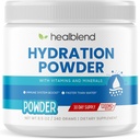 Healblend Hydration Powder - Elektrolyytit Drink Mix kanssa magnesium, sinkki, todellinen vaaleanpunainen Himalajan suola, C-vitamiini, B-kompleksi Endurance & Energy
