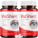 (2 pakkaus) Visisield Advanced Vision Formula silmät täydentää pillereitä vitamiinit (120 kapselia)