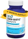 SFI Health Klaire Labs Ther-Biotic Complete - Hypoallergenic Probiootit naisille ja miehille - Acid- Stable Probiotic Supplement - 12 Species for Immuuni & Dgestive Health - 25 miljardia PMY (120 kapselia)
