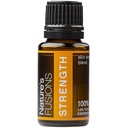 Nature's Fusions Strength, 100% Pure and Natural Essential Oil Blend aromaterapiaan ja paikalliseen käyttöön, .5 Fl Oz (Pack of 1) (15 ml)