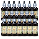 Persikkapuu (Prunus Persica) Tincture, kuivattu Bark Liquid Extract (Brand Name: HerbalTerra, Proudly Made in USA) 20x4 fl.oz (20x120 ml)