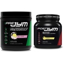PRE JYM 30 Tarjoilut - Vaaleanpunainen sitruuna & Post JYM Active Matrix - Lemonade Powder Bundle