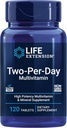 Life Extension Super Bio-Curcumin ja kaksi päivää 120 tabletti Multivitamiini Bundle - 60 kasvissyöjän kapselit