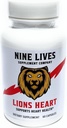 Nine LIVES Lions Heart Daily Life Supplement. CoQ10, magnesium, L-karnitiini, Tautine, Nattokinaasi, Niasiini