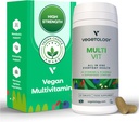 MultiVit Vegan Multivitamiini Supplement, 26 vitamiineja & Minerals ...
