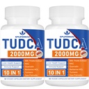 2000mg Tudca Liver Support Supplement, Tudca Bile Salt maito Thistle ja Nac,120 kapselia 60 päivää, tuki maksa, detoxification,Immuunijärjestelmä
