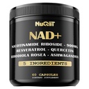 NAD+ Nikotinamidi Ribosidi, Resveratrol, Quercetin, Turmeric, Rhodiola Rosea - 60