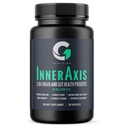 InnerAxis 2-in-1 Brain and Gut Health Probiootti, 10 miljardia PMY, 8 symbioottinen kanta Gut, psykobioottinen, mieliala- ja aivotuki, Acidophilus Probiootti naisille ja miehille, 30 palvelinta