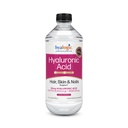 Hyalogic Liquid Hyaluronic Acid Supplement - Tuki terveille hiuksille, iholle ja kynsille 5 000 mikrog Biotin ja 50 mg MSM - Natural Hydration koko kehon - korkea molekyylipaino Formula - 12 oz