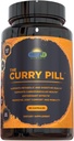 The Curry Pill - 90 Count Dietary Supplement High-Curcumin Turmeric, Valkosipuli, Inkivääri, Cayenne ja Black Pepper
