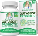 Gut Assist Probiootti - Probiootit naisille ja miehille, Aikuiset tohtori Danielle - Kestoaika Stable Probiootti täydentää - Ei jääkaappi välttämätöntä - Bacillus - 60 kapselia