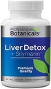 Liver Detox and Cleanse Supplement, Herbal Liver Support Supplement Milk Thistle Seed Extract, Silymarin 80%, Luomu Siunattu Thistle, Voikukka juuri, - 60 kasvissyöjä Kapselit