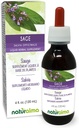 Naturalma salvia (Salvia officinalis) Leaf Alkoholiton Tincture - 4 fl oz Liquid Extract tippa - kasviperäisten täydentää - Vegan