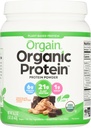 Orgain Organic Vegan Protein Powder, Chocolate Peanut Butter - 21g kasviperäistä proteiinia, matala nettokarbeja, ei meijeri, gluteeniton, laktoositon, ei sokeria lisätty, soijaton, Kosher, 1.02 punta