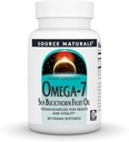 Lähde Naturals Omega-7 Sea Buckthorn Fruit Oil, non-GMO, Vegan-Source for Health and Vitality* - 60 Vegan Softgels