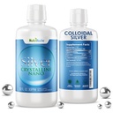 NutriNoche Kolloidinen Silver Mineral Liquid Supplement - 30 ppm - 32 Ounces - Kolloidinen Minerals