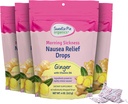 Sweetie Pie Organics® Aamu Pahoinvointi helpotus Drops, inkivääri, 4 oz, 4 pakkaus