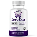 Nature's Fusions LupuEase Lupus Relief Tuotteet Multivitamiini täydentää - C-vitamiini, D3, E, B12, Turmeric Curcumin Extract (st. 95% kurkuminoidit) - Omega 3 rasvahapot - 30 päivän toimitus - 400 mg