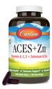 Carlson - ACES + Zn, A-, C-, E- ja Seleeni & Sinkki, Cellular Health & Immuunituki, antioksidantti, 180 Softgelia