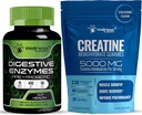 WELLNESS LABSRX Ruoansulatuskanavan Entsyymit kapselit 5 miljardia PMY - Creatiini Gummies 5000mg