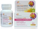 vH Essentials Probiootit Prebiootit ja Cranberry Feminine Health Supplement - 60 kapselia 1-pakkaus