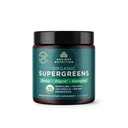 Ancient Nutrition Organic Supergreens Powder with Probiootit, Organic Greens Flavor Greens, Valmistettu todellisista hedelmistä, vihanneksista ja yrteistä, Ruoansulatus- ja energiatuki, 12 tarjoilua, 3.4oz