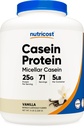 Nutricost Casein Protein Powder 5lb Vanilla - Micellar Casein, Gluteeniton, muu kuin GMO