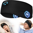 Navly Sleep kuulokkeet, 10Hrs Sports Headband Soft Cozy Korvakorut Mukava, kuulokkeet Headband Ultra-Thin HD stereo kaiuttimet Täydellinen harjoitteluun,Junning,Yoga,Matkailu