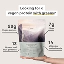 Form Superblend Protein - Vegan Protein Powder with Superfoods, Vitamiinit ja Minerals - 20 g kasviperäistä proteiinia per tarjoilu (Chocolate Peanut)