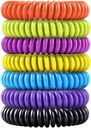 14 Pack Mosquito rannekkeet lapsille aikuiset - luonto Citronella, sitruunaruoho ja Eucalyptus, jopa 350 tuntia suojaa