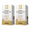 SOLGAR Collagen Hyaluronic Acid Complex - 30 tablettia, pakkaus 2 - ei-GMO, Gluteeniton, Dairy Free - 60 Tarjoukset yhteensä