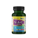 America Medic & Science NAC 600mg NAC Supplement for Lung Health & Immunosupport, Liver Support & Antioxidants N-Acetyl-Cysteine 60 kapselia (paketti 1)