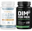 SMNutrition Men's DIM Supplement kalsium D-Glucarate 