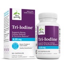 Terry Luonnollisesti Tri-jodi - Tuki Kilpirauhasen terveys - Aids Hormonitasapaino molekyylijodi Kelp - Ominaisuudet Kalium Iodide & Natrium Iodide - Brain & Energy Support - 6.25 mg, 90 kapselia
