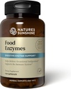 Nature's Sunshine Food Enzymes - Ruoansulatustuki prebiootit ja probiootit Gut Health - Ruoansulatuskanavan Enzyme täydentää digestiivinen terveys ja lievittää satunnaisia ruoansulatushäiriöitä