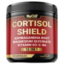 12in1 Cortisol Shield - Ashwagandha ja magnesium & 10 Lisää - 90 kapselia