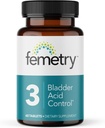 LifeSeasons Femetry Blacker Acid Control - Tuki interstitiaalikystiitin - Vähentää virtsan happamuus rakko - Helppoa Liekit aiheuttama syöminen tai juominen Happamia elintarvikkeita - 60 tablettia