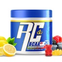 Ronnie Coleman's BCAA XS Powder EAA, Haaraketjuiset Aminohapot Post Treout Lihas Recovery, sokeriton nesteytys Drink naisille ja miehille, sitruunamehu Gummies, 30 Tarjoilut