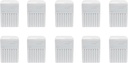 Siemens/Signia 2.0 Mini-vastaanotin Vahasuoja Suodattimet Kuulolaite Lisävarusteet Cerumen Pysäytä puhdistustyökalun korvaaminen #10966257 10-Pack/80 Suodattimet (Sony C10 & E10 Yhteensopiva)