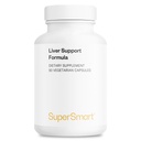 Supersmart - Liver Support Formula (Advanced Formula) - Silymarin Milk Thistle, L-metionine, Alennettu Glutatione, Picrorhiza Kurroa, Artisoke ...