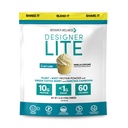 Designer Wellness, Designer Lite, Low Calorie Natural Protein, Prebioottikuitu, Key Vitamiinit & Minerals, Vanilla Cupcake, 25,6 Ounces