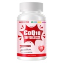 CoQ10-400mg-Softgels with PQQ, BioPerine & Omega-3, Coenzyme Q10(Ubikinone) Supplement for High-Absorption, Powerful Antioxidantti, Support Heart & Energy-Production, 120 Servings