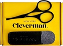 Cleverman Premium kasvot hiukset sakset ...ammattimainen nenä hiukset sakset, kaareva turva terät ja pyöristetyt vinkkejä kulmakarvat, viikset, parta, korvakarvat trimmaus. Ruostumaton teräs Harjaus Työkalut miesten
