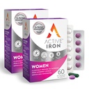 Aktiivinen rauta Supplement 25 mg + monivitamiini naisille 