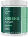 Superfood Pinaatti, Kale & Punajuurijauhe, Daily Super Greens Powder tukee Ruoansulatus-, Gut Health, energia, immuniteetti, Smoothie Mix kasvis- ja hedelmäjauhe, 60 tarjoilua